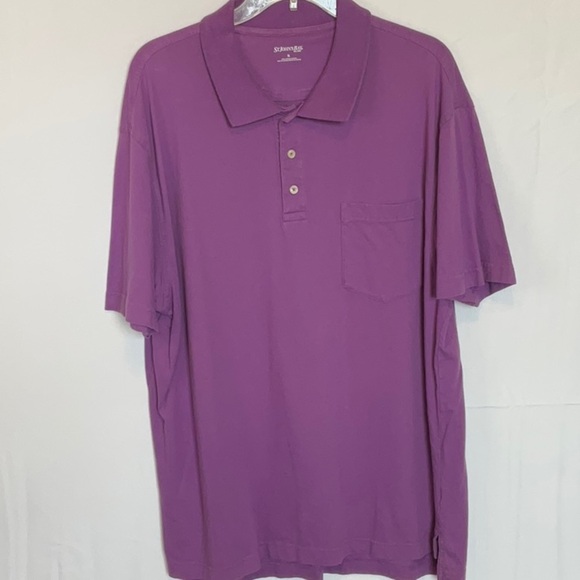 St. John's Bay Other - Saint Johns Bay XL  Purple short sleeve shirt with front pocket